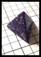 Dice : Dice - 4D - Chessex Purple Grey and Pink Speckled - Ebay June 2010
